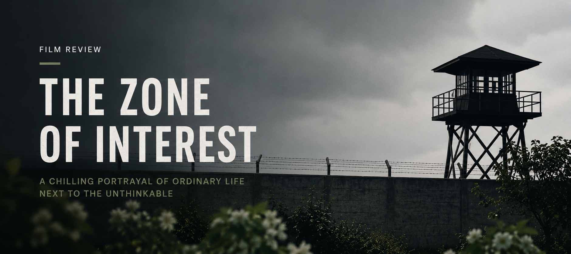 Original editorial illustration for The Zone of Interest Review review