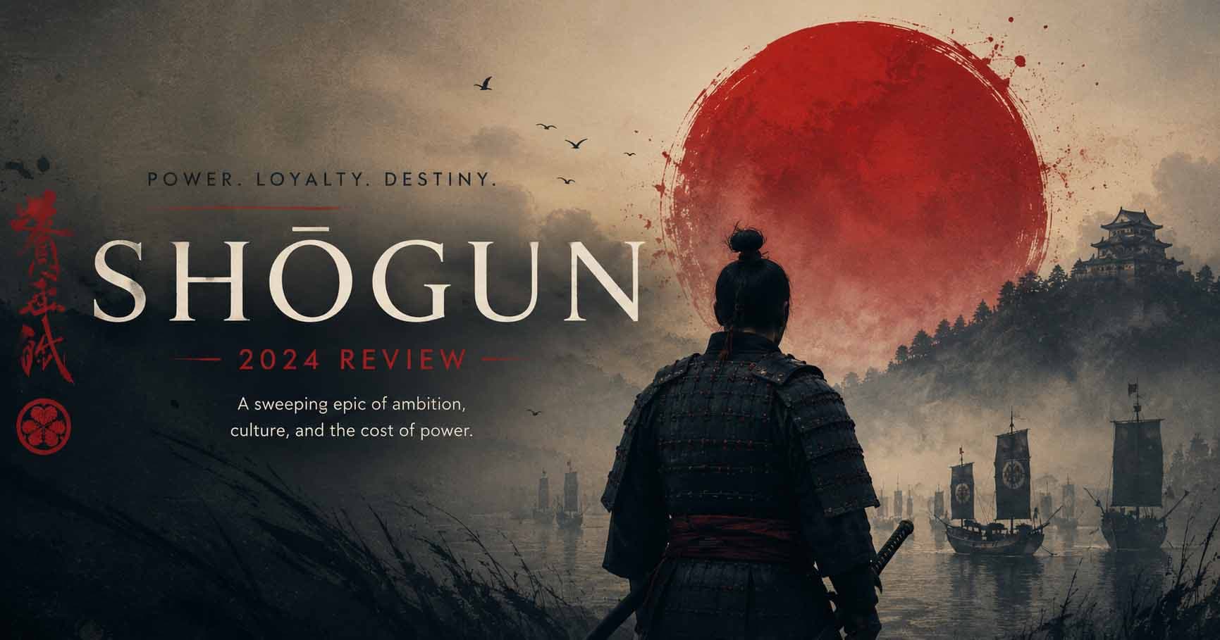 Original editorial illustration for Shōgun (2024) Review review