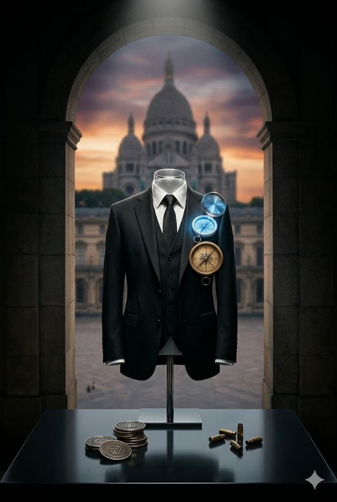 Original editorial illustration for John Wick: Chapter 4 Review review