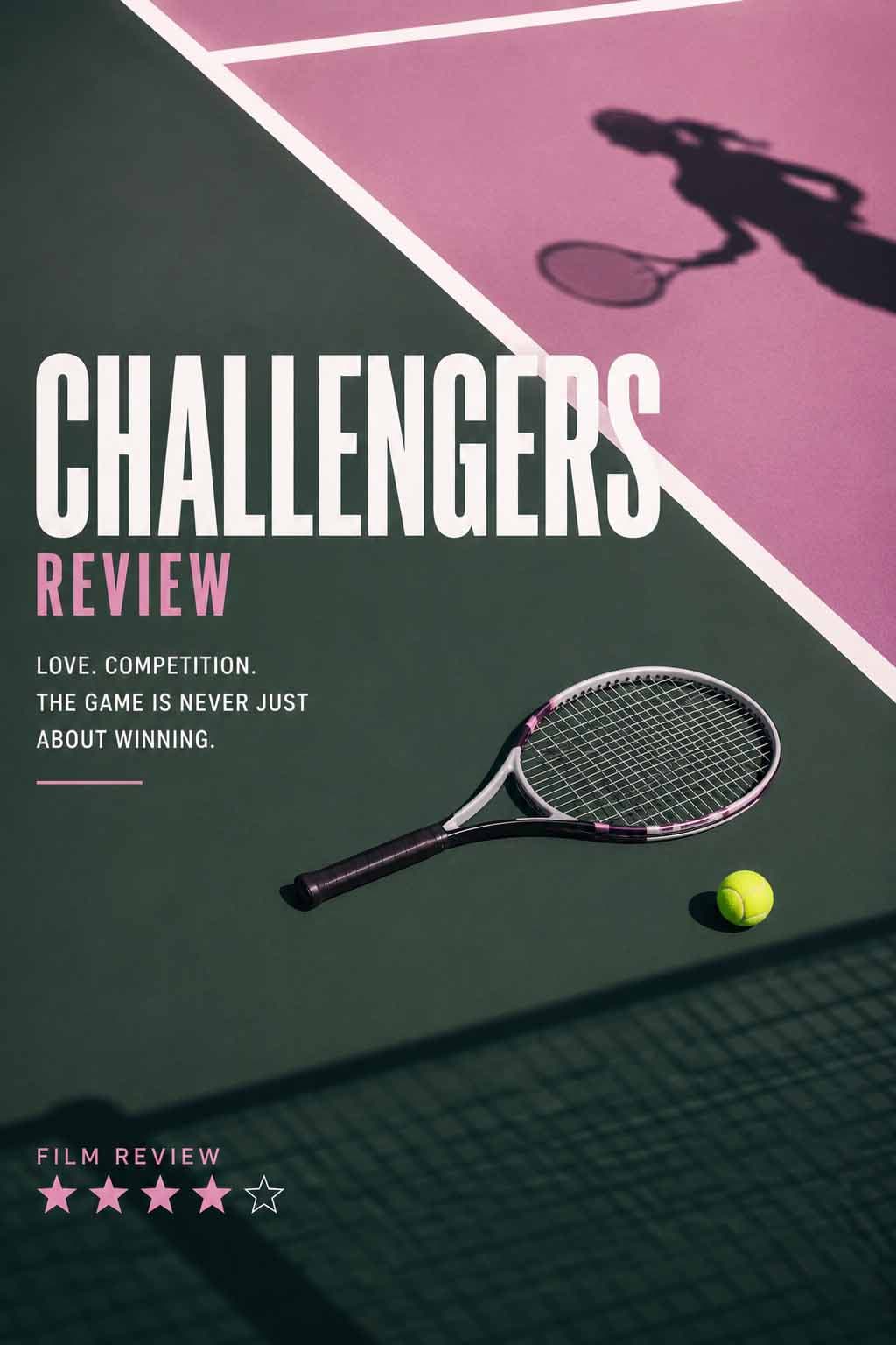 Original editorial illustration for Challengers Review review