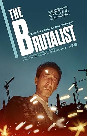The Brutalist movie review artwork