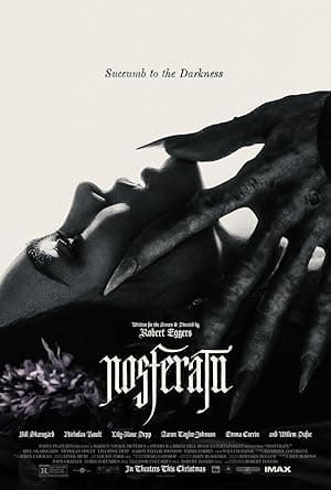 Nosferatu (2024) movie review artwork
